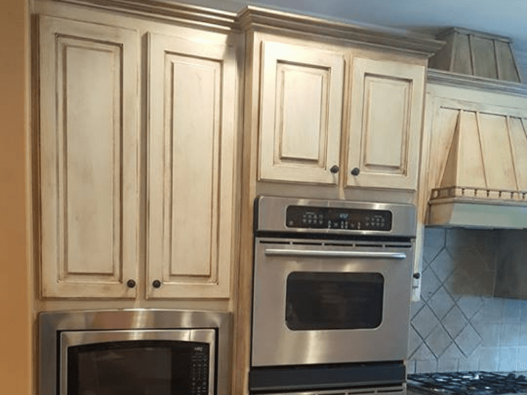 Kitchen Cabinets Painted with Dixie Belle Paint