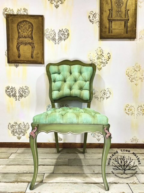 How to Paint a Fabric Chair