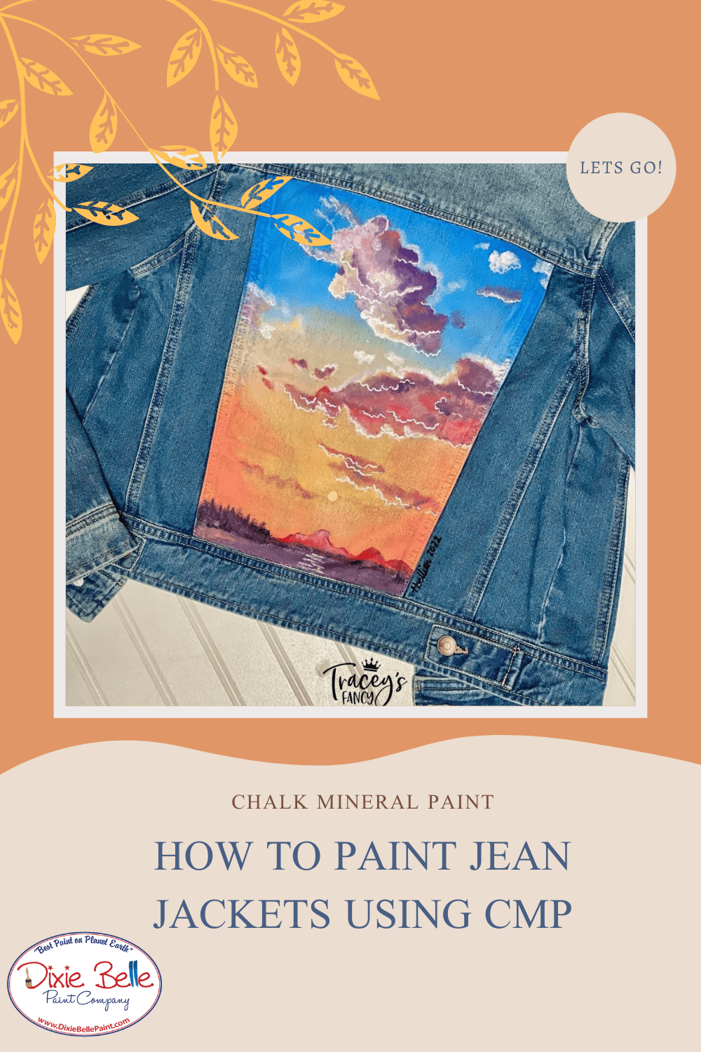 Paint Jean Jackets With Chalk Mineral Paint - Dixie Belle Paint