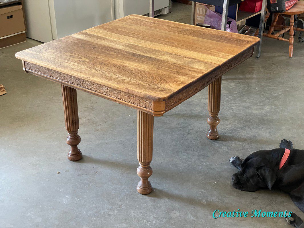 DIY Antique Table Restoration