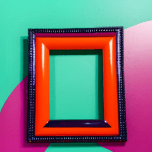 painted picture frame Transform Your College Dorm Room