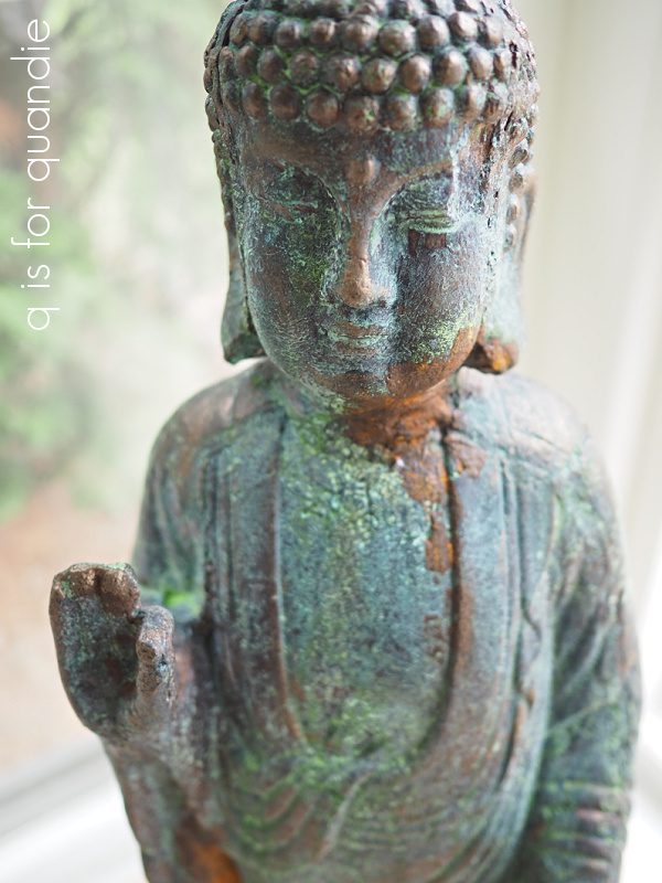 Garden Buddha Painted with Dixie Belle Paint
